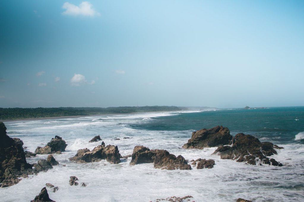 pexels-photo-17373780 Capture the rugged beauty and dynamic waves of Tasikmalaya, West Java's captivating coastline.